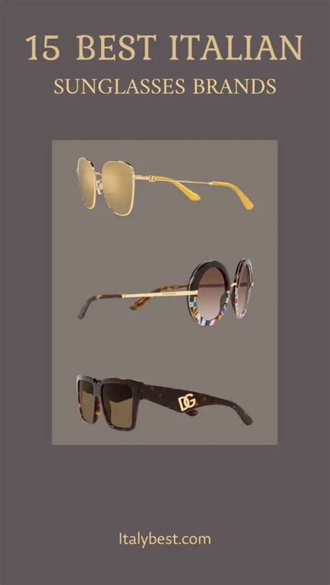 vintage italian sunglasses brands